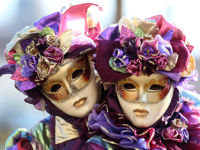 Don a different persona for the Venice Carnival